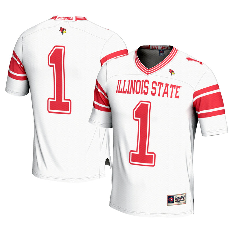 Illinois State Redbirds White jersey – view 1