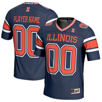 Illinois Fighting Illini GameDay Greats Navy jersey – view 2