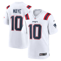 New England Patriots Drake Maye White jersey – view 2
