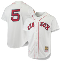 Boston Red Sox Nomar Garciaparra White jersey – view 1