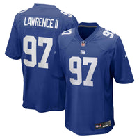 New York Giants Dexter Lawrence II Royal jersey – view 1