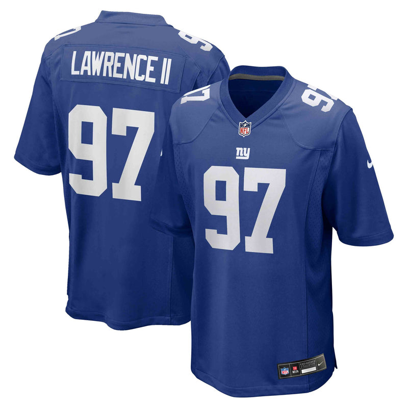 New York Giants Dexter Lawrence II Royal jersey – view 1