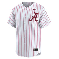 Nike White Alabama Crimson Tide Baseball Limited Jersey – view 3