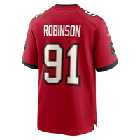 Tampa Bay Buccaneers A'Shawn Robinson Red jersey – view 3