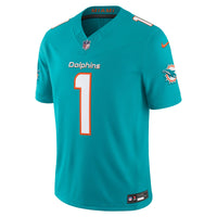 Miami Dolphins Tua Tagovailoa Aqua jersey – view 3