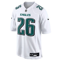 Philadelphia Eagles Saquon Barkley White jersey – view 3