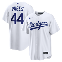 Los Angeles Dodgers Andy Pages White jersey – view 1