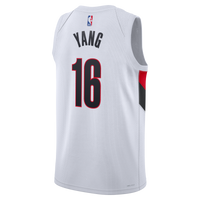 Portland Trail Blazers Yang Hansen - White jersey – view 4