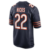 Chicago Bears Elijah Hicks Navy jersey – view 4