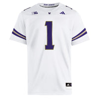 adidas Washington Huskies White jersey – view 3