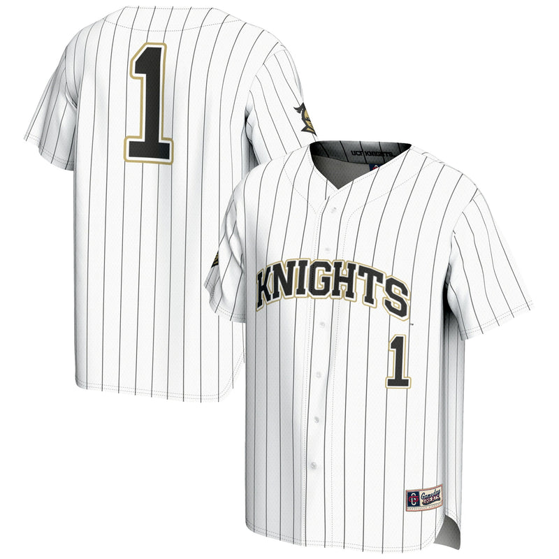 UCF Knights Lightweight Baseball White jersey – view 1