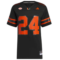 adidas Miami Hurricanes Black jersey – view 2