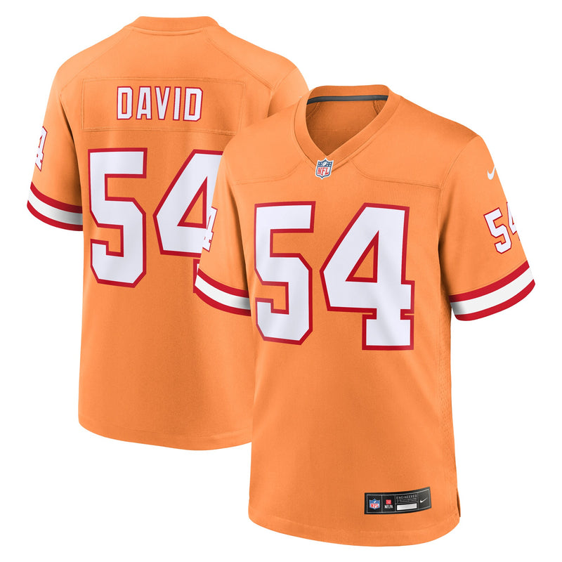Tampa Bay Buccaneers Lavonte David Orange jersey – view 1