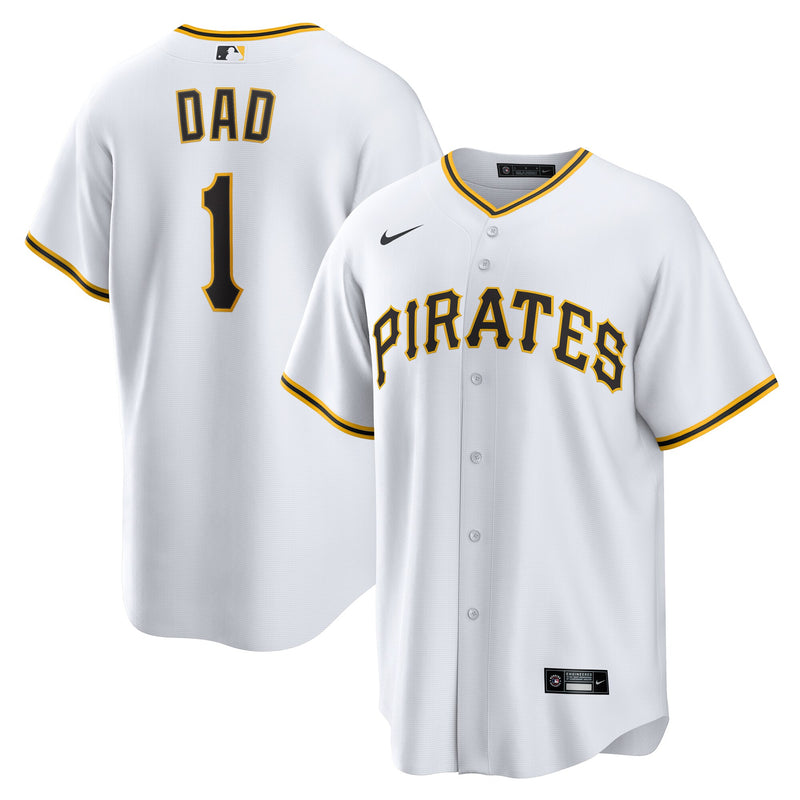 Pittsburgh Pirates White jersey – view 1