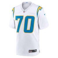 Los Angeles Chargers Rashawn Slater White jersey – view 3