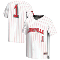 Louisville Cardinals Lightweight Baseball White jersey – view 2