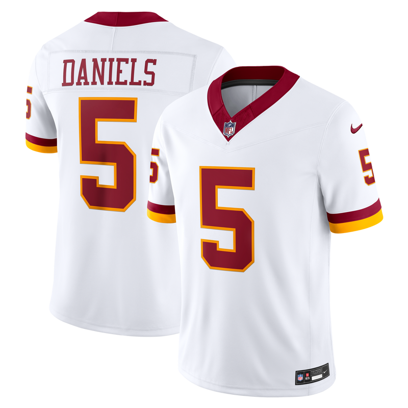 Washington Commanders Jayden Daniels White jersey – view 1