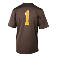 adidas Brown Wyoming Cowboys jersey – view 4