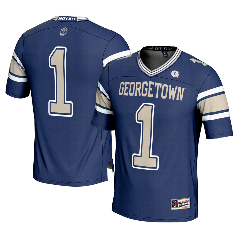 Georgetown Hoyas Navy jersey – view 1