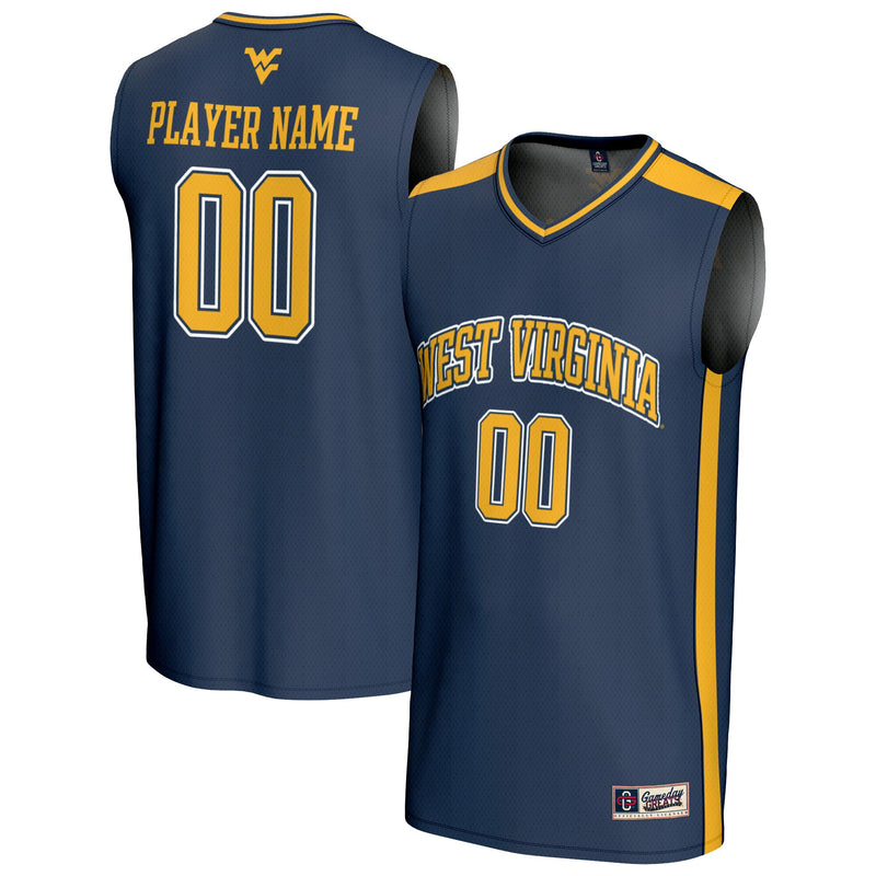 West Virginia Mountaineers GameDay Greats Navy jersey – view 1