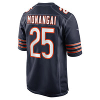 Chicago Bears Kyle Monangai Navy jersey – view 4