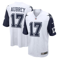 Dallas Cowboys Brandon Aubrey White jersey – view 2