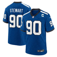 Indianapolis Colts Grover Stewart Blue jersey – view 2