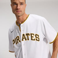 Pittsburgh Pirates Paul Skenes White jersey – view 11