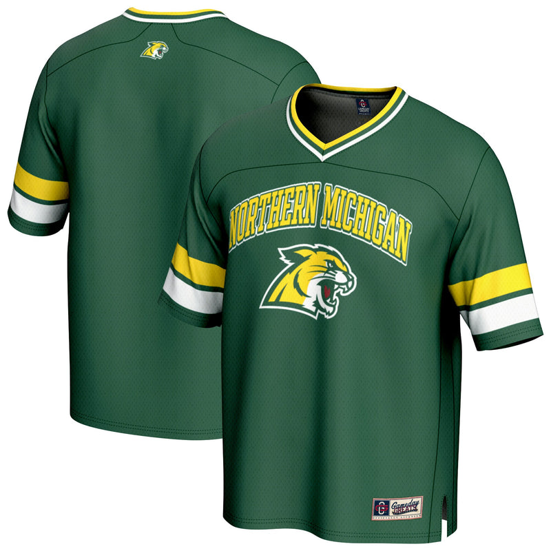 Northern Michigan Wildcats GameDay Greats Green jersey – view 1