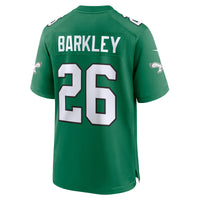 Philadelphia Eagles Saquon Barkley Green jersey – view 4