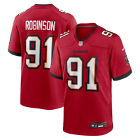 Tampa Bay Buccaneers A'Shawn Robinson Red jersey – view 1