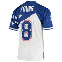 NFC Steve Young Mitchell & Ness White/Blue 1994 Pro Bowl Authentic Jersey – view 4