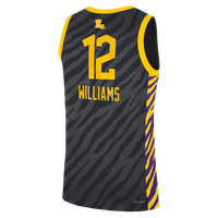 Nike Mikaylah Williams Anthracite LSU Tigers Replica Basketball Jersey – view 4