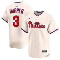 Philadelphia Phillies Bryce Harper Cream jersey – view 2