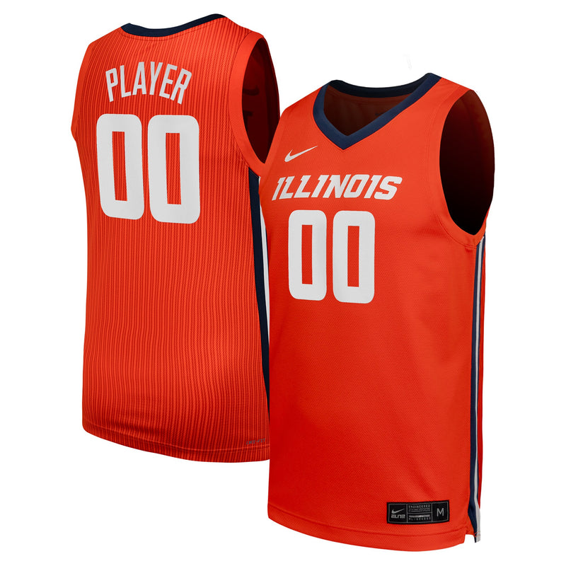 Illinois Fighting Illini Orange jersey – view 1