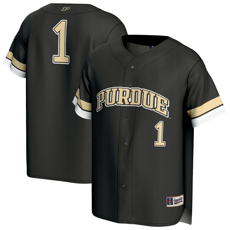 Purdue Boilermakers Black jersey – view 1