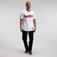 Cleveland Guardians Jose Ramirez White jersey – view 6