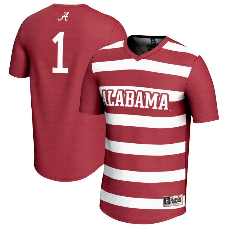 Crimson jersey – view 1