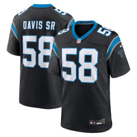 Carolina Panthers Thomas Davis Sr. Black jersey – view 1