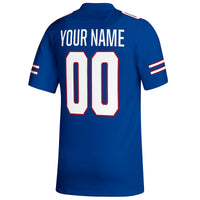 Kansas Jayhawks adidas Royal jersey – view 4