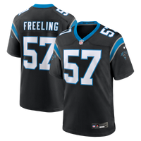 Carolina Panthers Monroe Freeling Black jersey – view 2