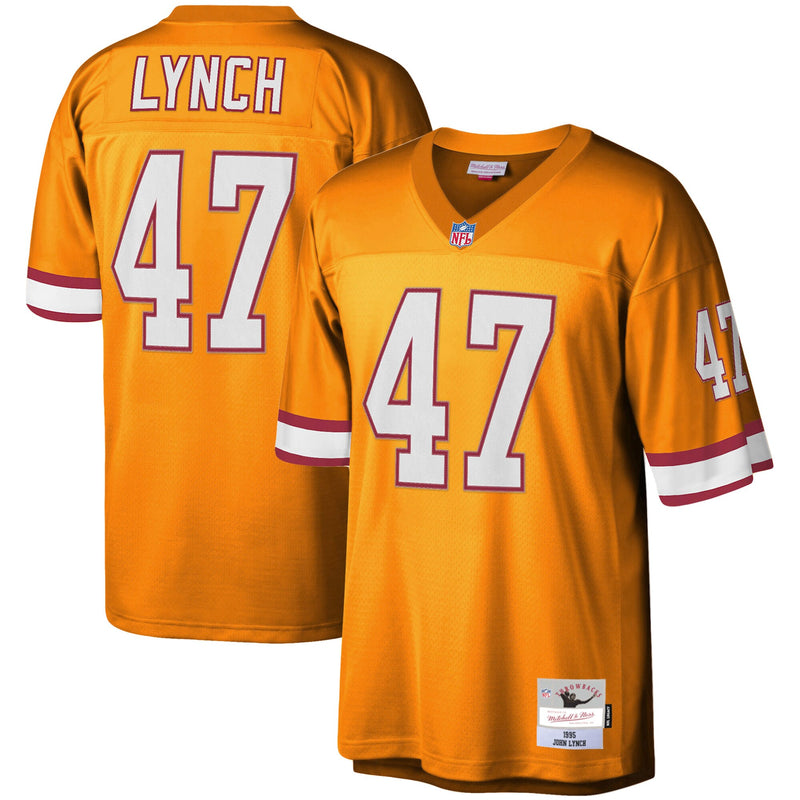 Tampa Bay Buccaneers John Lynch Orange jersey – view 1