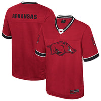 Arkansas Razorbacks Colosseum Cardinal jersey – view 1