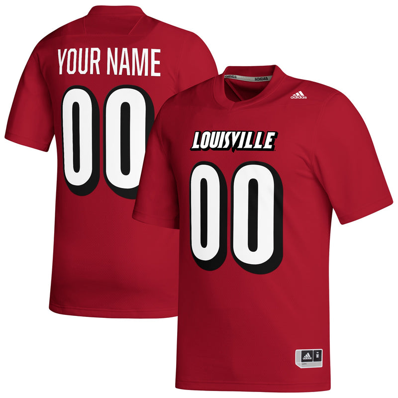 Louisville Cardinals adidas Red jersey – view 1