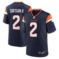 Denver Broncos Patrick Surtain II Navy jersey – view 2