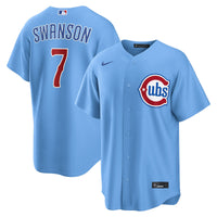 Chicago Cubs Dansby Swanson jersey – view 1