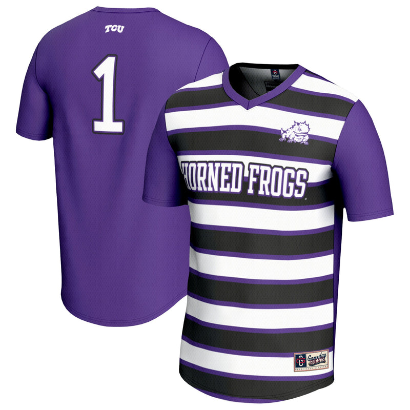 TCU Horned Frogs Purple jersey – view 1