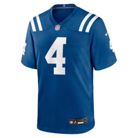 Indianapolis Colts Adam Vinatieri Royal jersey – view 5