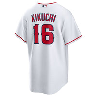 Los Angeles Angels Yusei Kikuchi White jersey – view 4