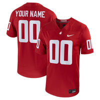 Nike Crimson Washington State Cougars Football Custom Game Jersey – view 2
